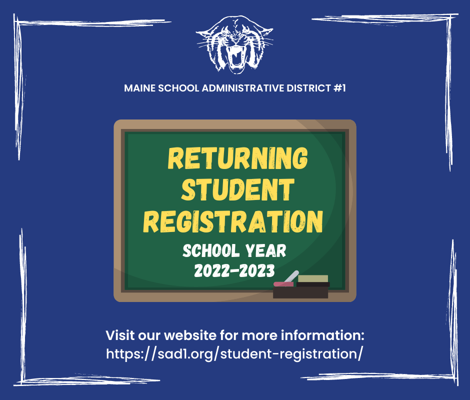 Returning Student Registration 2022-2023