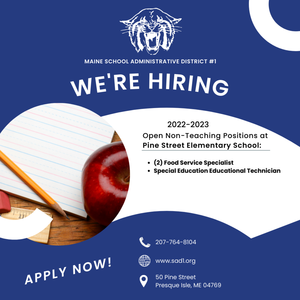 Non-teaching positions at Pine Street