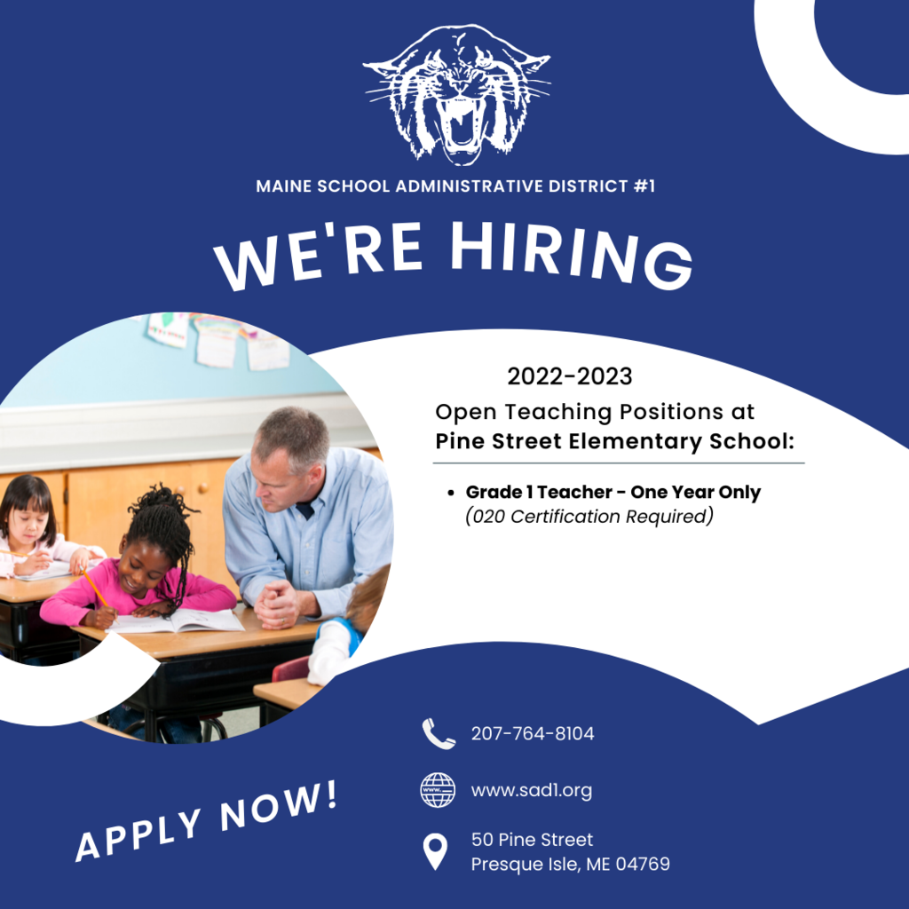 Teaching positions at Pine Street