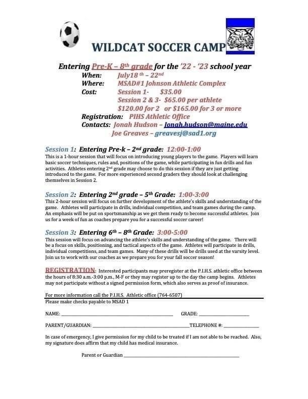 Wildcat Soccer Camp