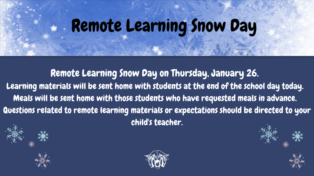 Remote Learning Snow Day